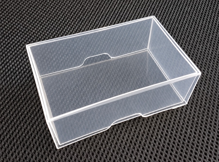 Caja translúcida de polipropileno Plastilys, vacía